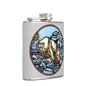 Fiole d'ours Tribal Flacon Custom Ours Autochtone  (Droite)