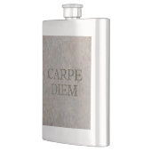 Fiole en acier inoxydable Carpe Diem Stone (Gauche)