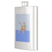 Fiole en acier inoxydable pêcheur (Gauche)