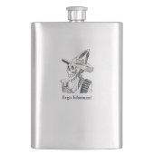 Fiole Ergo bibamus calavera (devant)