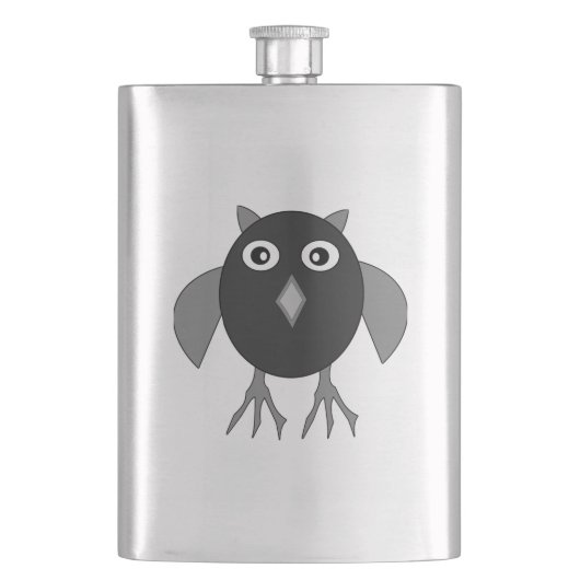 Fioles de hibou d'Halloween déplaisant (devant)