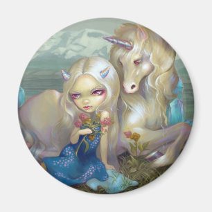 "Fiona and the Unicorn" Magnet Magneet