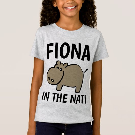 FIONA CINCINNATI HIPPO T-Shirts (Voorkant)