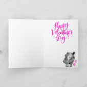 Fiona de Valentijnse Kaart Hippo (Binnen)