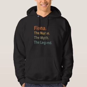 Fiona de Verpleegster De mythe De legende Grappige Hoodie
