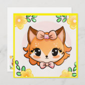 Fiona Fox Kaart (Voorkant / Achterkant)