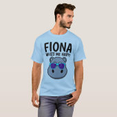 FIONA HIPPO MAAKT ME HAPPY T-shirts (Voorkant volledig)