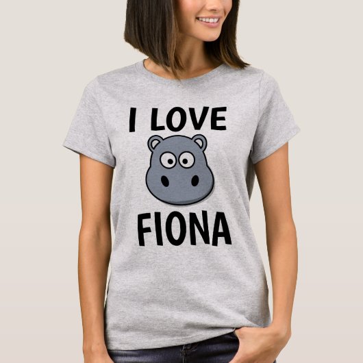 FIONA HIPPO T-Shirts (Voorkant)