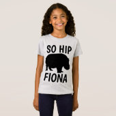 FIONA HIPPO T-shirts drôles (Devant entier)