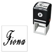 Fiona naam Logo, Zelfinktende Stempel (In situ)