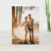 Fiona zwart-wit Bold Monogram Moderne bruiloft (Achterkant)