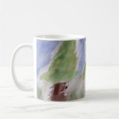 Fir Arbres Abstraits Mug (Gauche)