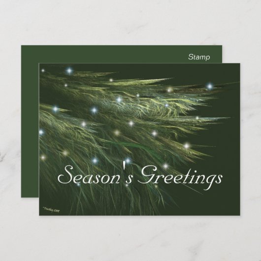 FIR-GRENZEN FEESTDAGENKAART (Voorkant / Achterkant)