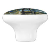 FIR TREE KERAMISCHE KNOP (Zijkant)