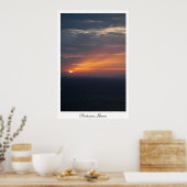 Fira Sunset Poster (Keuken)