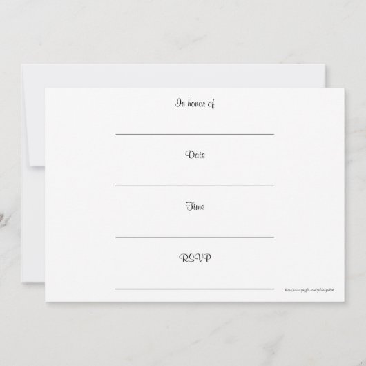 Fire Academy Graduy Party Invitation Fireman Kaart (Achterkant)