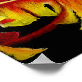 Fire and Bliss - Miami Glass Block Poster (Hoek)