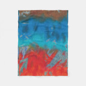 Fire and Ice Fleece Blanket Deken (Voorkant)