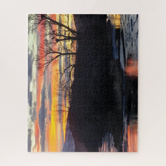 Fire and Ice Jigsaw Puzzle Legpuzzel (Verticaal)