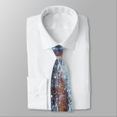 Fire and Water Metal Textures Stropdas (Gebonden)