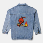 Fire Ant Denim Jacket (Achterkant)