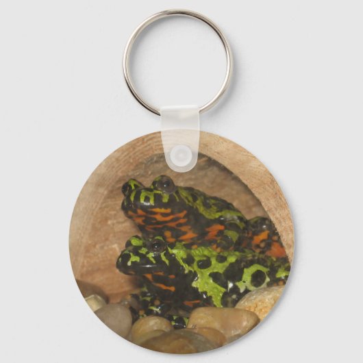 Fire Belly Toads Sleutelhanger (Voorkant)