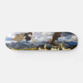 Fire Breathing Dragon Wyvern Fantasy Skateboard (Horizontaal)