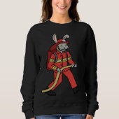 Fire brigade rabbit rabbit firefighter trui (Voorkant)
