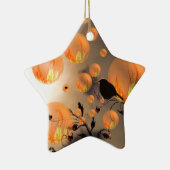 Fire Bubbles Star Keramisch Ornament (Rechts)