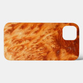 Fire Burl Woodgrain iPad case (Achterkant (horizontaal))