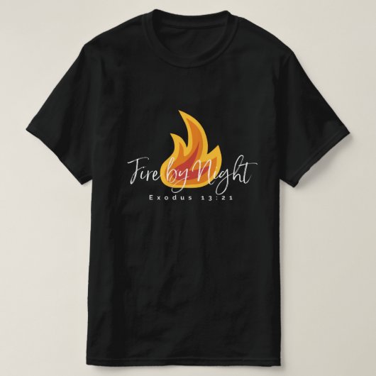 Fire by Night T-Shirt (Design voorkant)