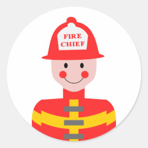Fire Chief Ronde Sticker
