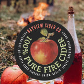 FIRE CIDER Modern Apple Cider Label