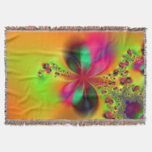 Fire Dance Fractal Art Deken