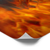 Fire Dancer Fantasy Art Poster (Hoek)