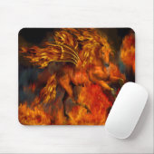 Fire Dancer Fantasy Mousepad Muismat (Met muis)