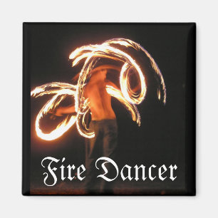 Fire Dancer Magnet Magneet