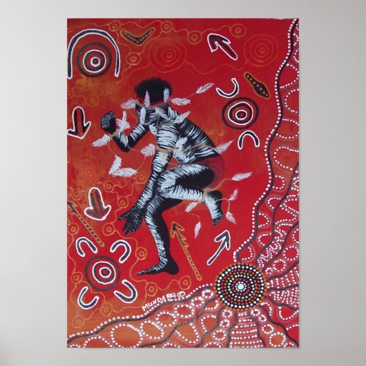 FIRE DANCER POSTER (Voorkant)