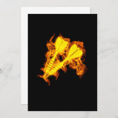 Fire Dart Flames Arrow Kaart (Voorkant / Achterkant)