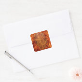 Fire Demon Square Stickers (Envelop)