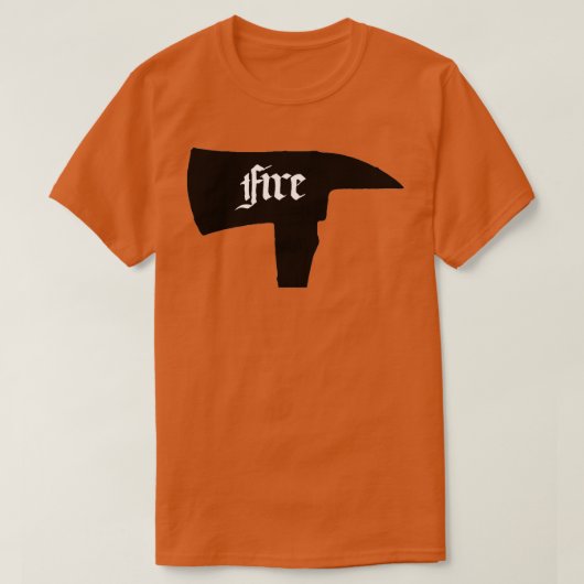 Fire Department Ax Fire Classic TShirt (Design devant)