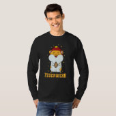 Fire Department Hamster with Fire Helmet T-shirt (Voorkant volledig)