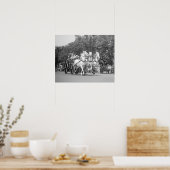 Fire Department Horses, 1925.  foto Poster (Keuken)