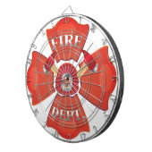 Fire Dept Logo Dartbord (Voorkant Rechts)