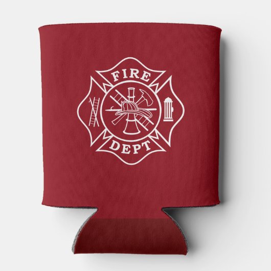 Fire Dept Maltezer Cross Koelbox Blikjeskoeler (Achterkant)