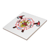 Fire Dept Tegeltje (Zijkant)