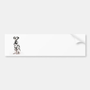 Fire Dog Bumpersticker