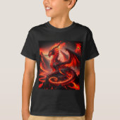 Fire Dragon Boy's Shirt (Voorkant)