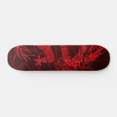 Fire Dragon Element Custom Pro Park Skateboard (Horizontaal)