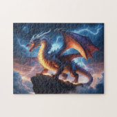 Fire Dragon Fantasy Puzzle for Game Lovers (Horizontal)
